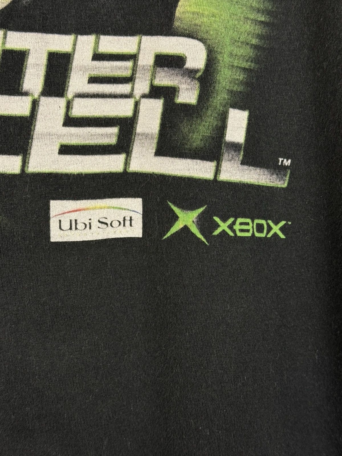 Vintage Tom Clancy’s Splinter Cell 2002 Ubisoft Xbox Game T-Shirt L Size US L / EU 52-54 / 3 - 3 Thumbnail