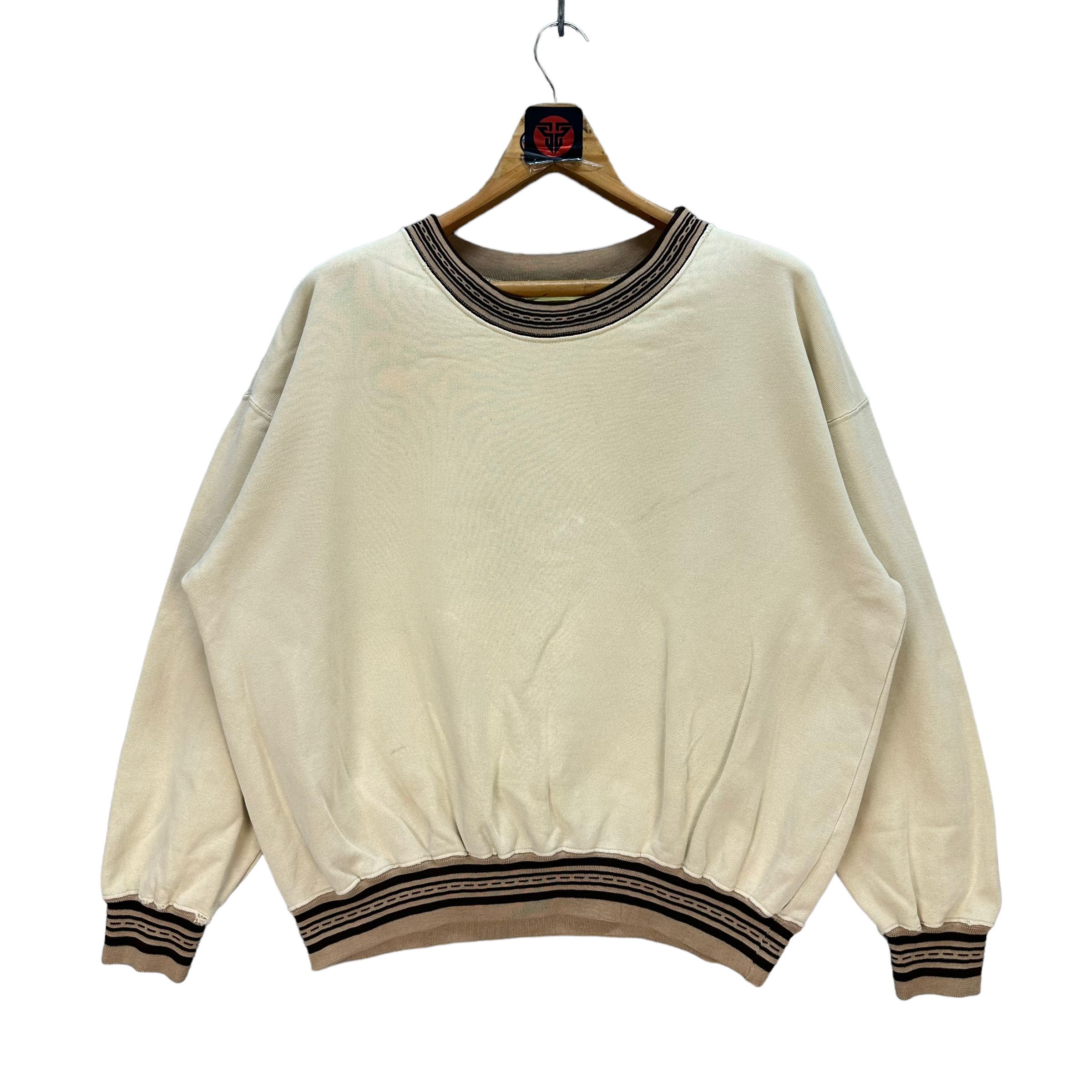 Japanese Brand BA-TSU COMPOSITION PROJECT SWEATSHIRTS #7507-149 Size M / US 6-8 / IT 42-44 - 3 Thumbnail