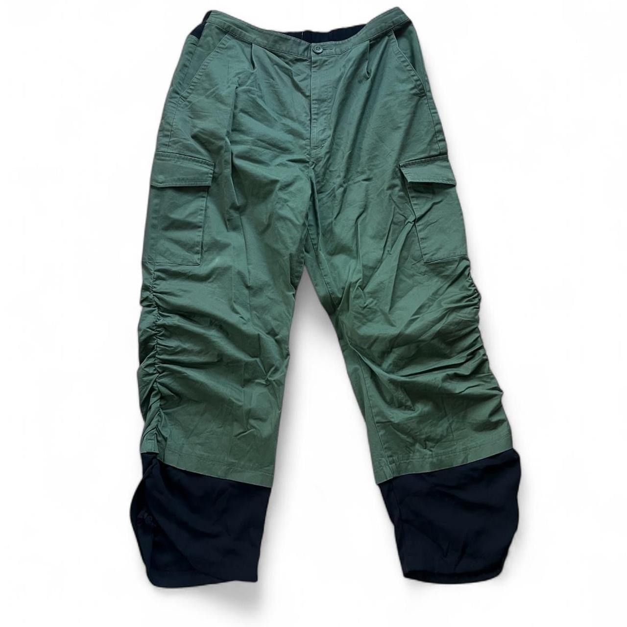 Undercover Green and Black Cargo Pants