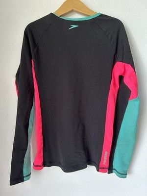 Speedo SPEEDO Girls Sun Protect Swim Rash Top - Sz 10/12yrs RRP $60 Size ONE SIZE - 3 Thumbnail
