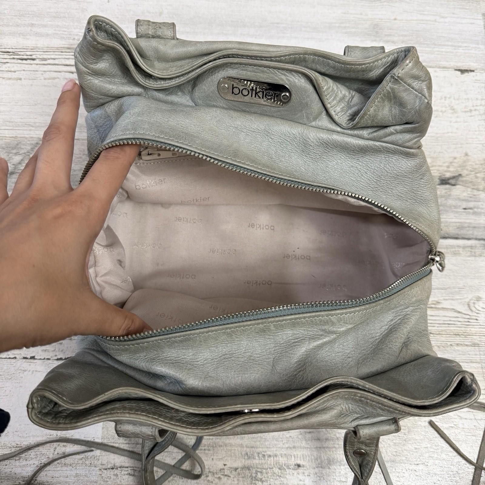 Designer Leather Mint Boktier Shoulder Bag Size ONE SIZE - 7 Thumbnail