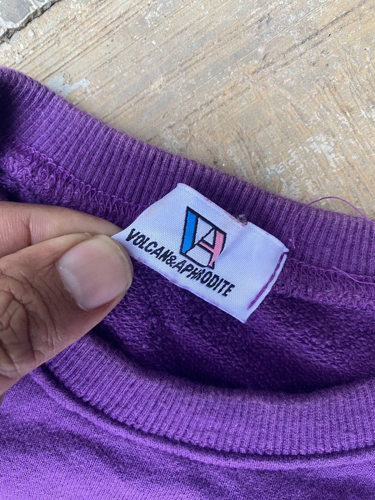 Vintage Volcan&Aphrodite Potret Sweatshirt Size US M / EU 48-50 / 2 - 7 Thumbnail