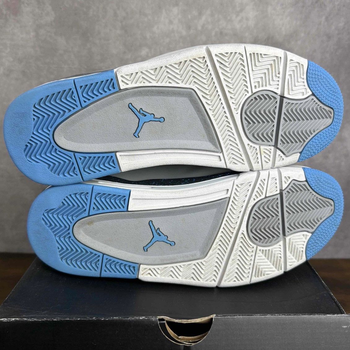 Jordan Brand Air Jordan Dub Zero Wolf Grey University Blue 311046-007 OG Size US 10.5 / EU 43-44 - 7 Thumbnail