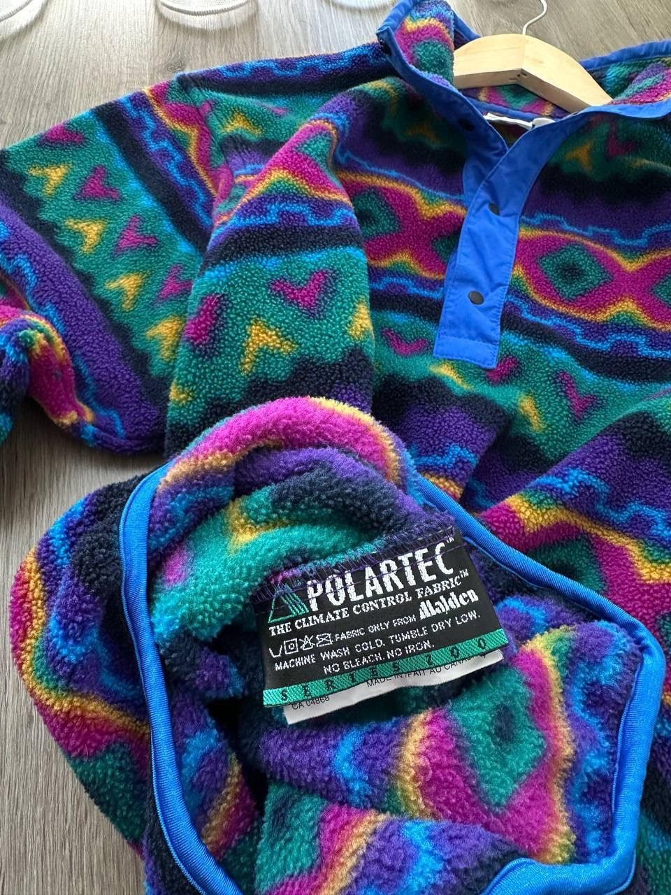 Japanese Brand × Vintage Vintage Mountain Outdoor Fleece Polartec Shinshilla Jacket Size US M / EU 48-50 / 2 - 11 Thumbnail