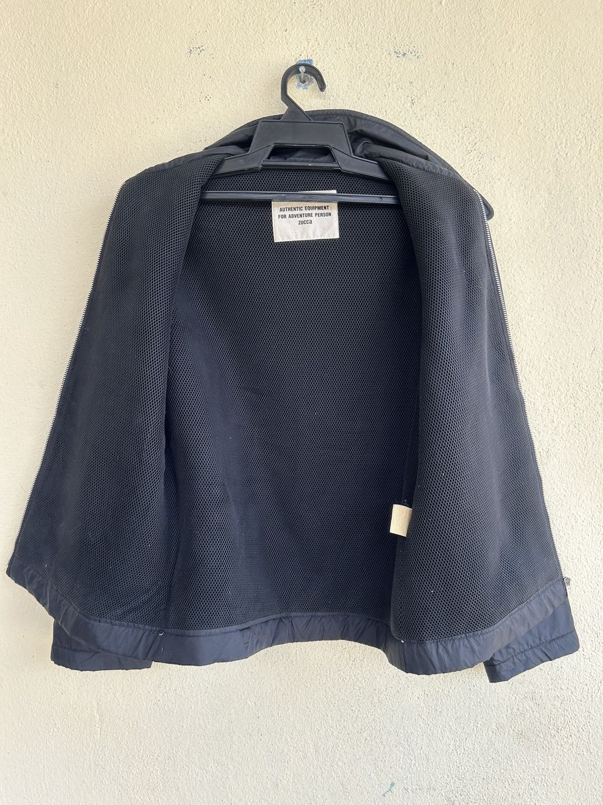 CABANE de ZUCCa Zip Up Windbreaker With Light Reflector Size US M / EU 48-50 / 2 - 3 Thumbnail