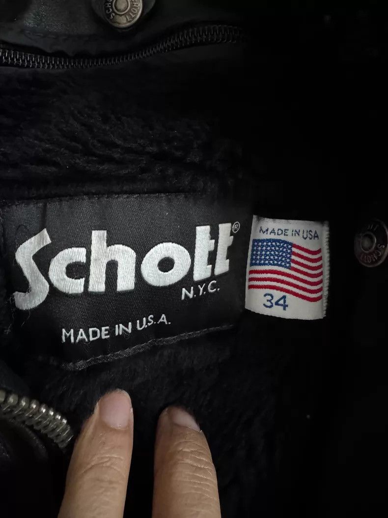 Schott Schott 184 Classic Flight Jacket Size US S / EU 44-46 / 1 - 8 Thumbnail