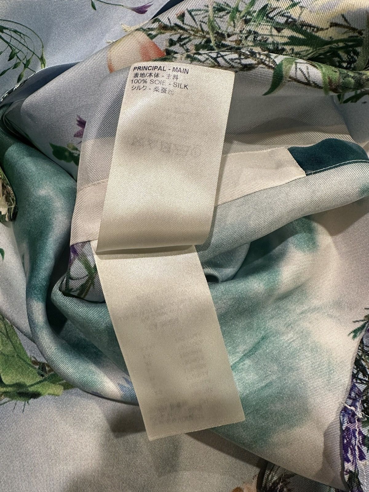 Louis Vuitton Louis Vuitton Virgil Abloh SS20 Floral Silk Button Up Shirt Size US M / EU 48-50 / 2 - 16 Thumbnail