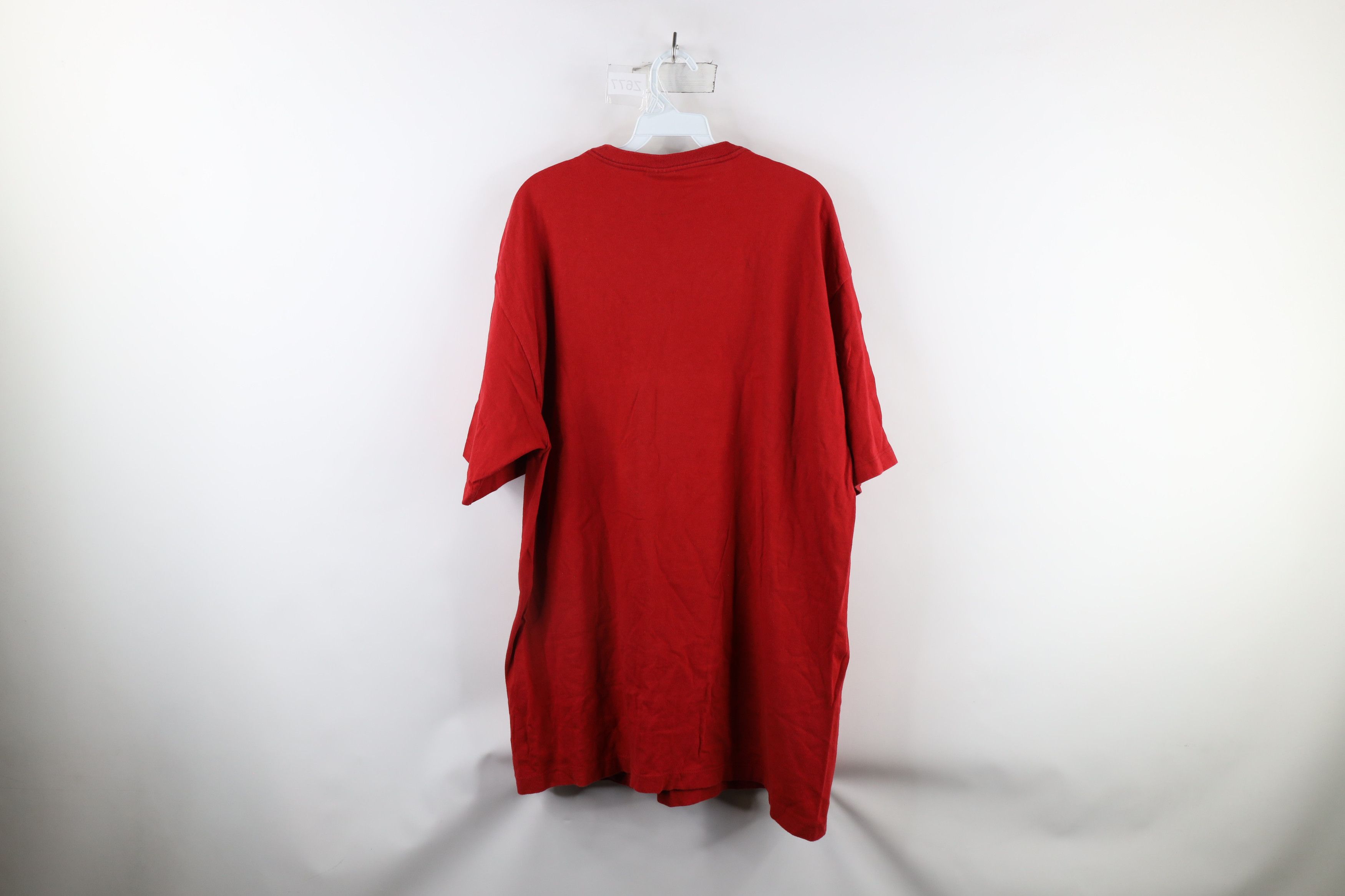 Nautica × Vintage Vintage 90s Nautica Windward Sailing Boat T-Shirt Red USA Size US XL / EU 56 / 4 - 10 Thumbnail