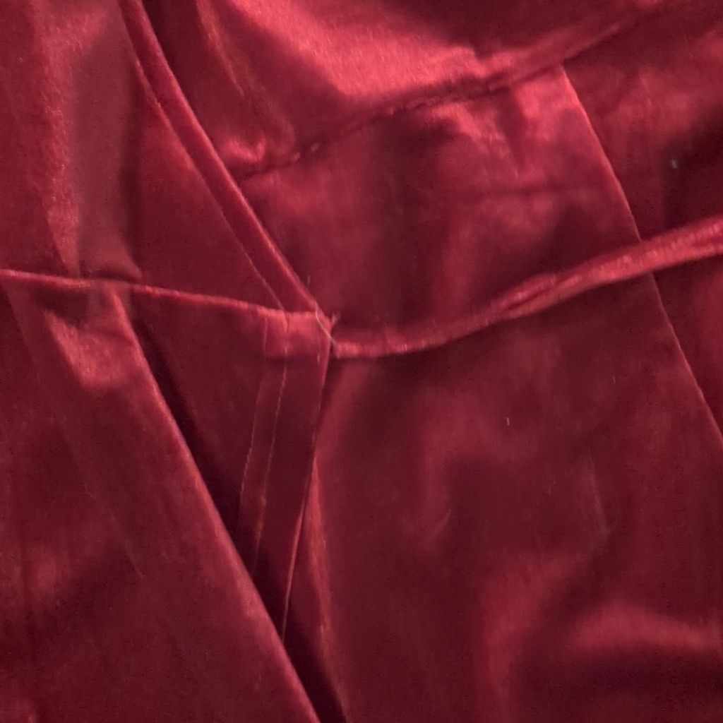 Other Little City Rock Wine Velvet Wrap Dress Size 16 Size XXL / US 16-18 / IT 52-54 - 4 Thumbnail