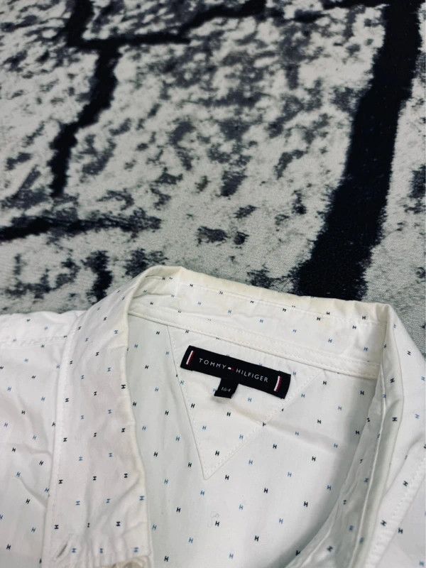 Tommy Hilfiger Tommy Hilfiger polka dot shirt white XS logo Size XS / US 0-2 / IT 36-38 - 5 Thumbnail