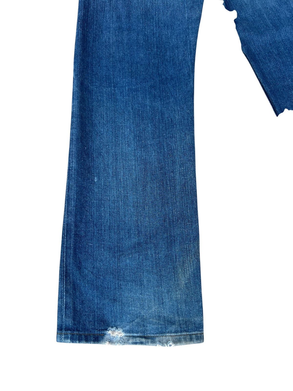 Wrangler Vintage 90s Wrangler Blue Bell Faded Denim Selvedge Jeans Size US 30 / EU 46 - 13 Thumbnail