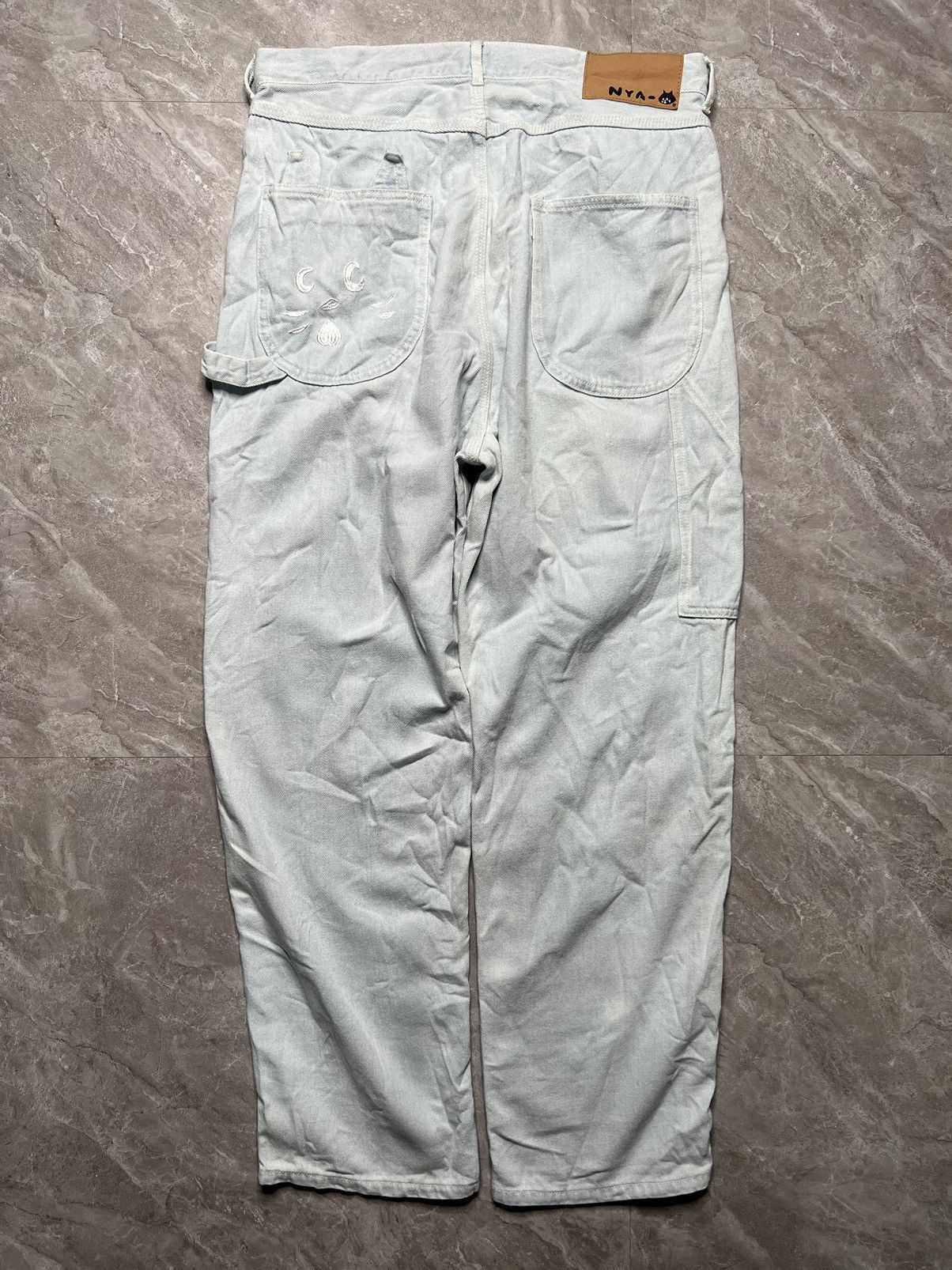 Issey Miyake × Ne-Net NE-Net Issey Miyake Nya cat Carpenter Pants Size US 33 - 1 Thumbnail