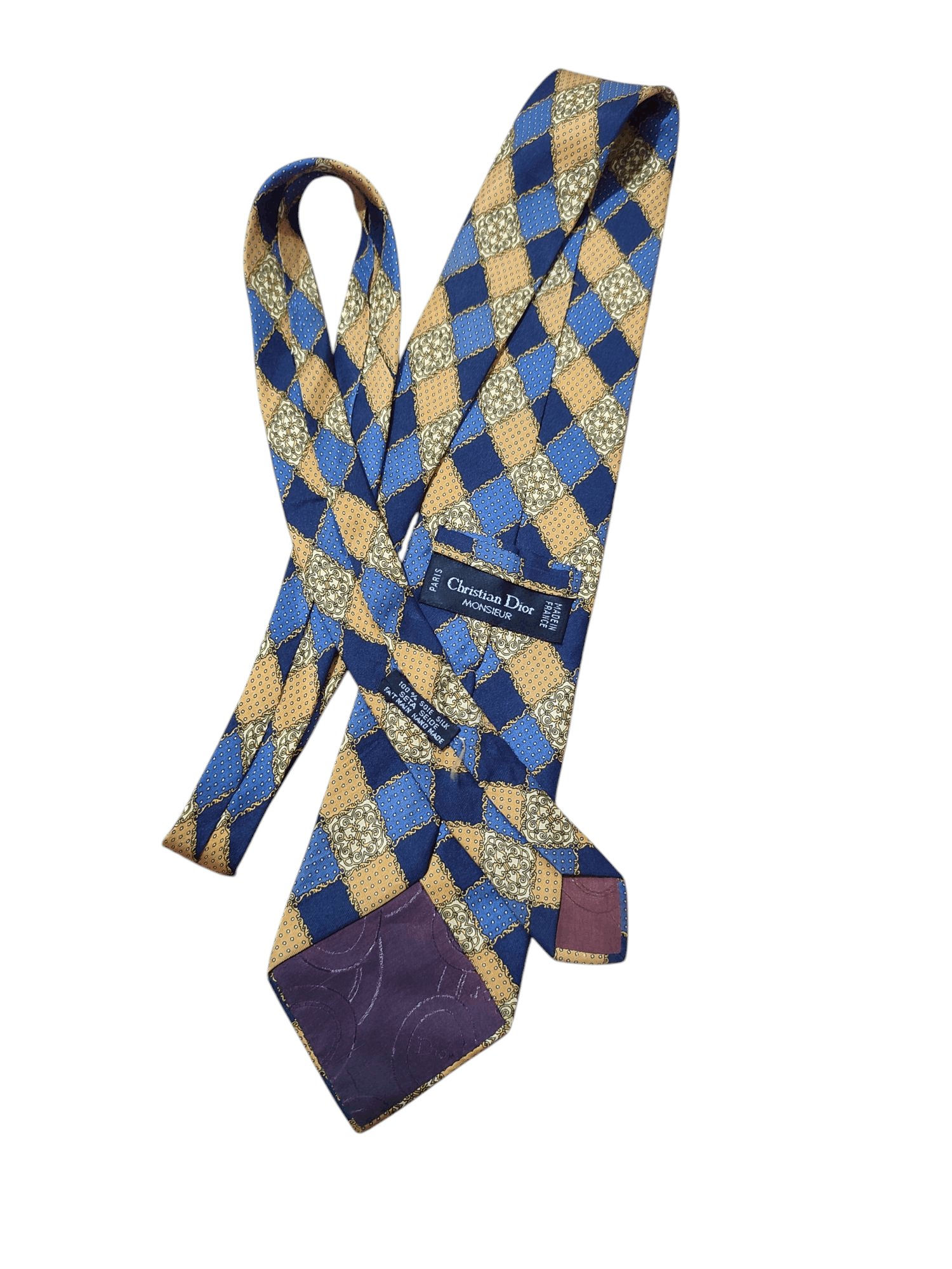 Christian Dior Monsieur Vintage Christian Dior Neck Tie Size ONE SIZE - 3 Thumbnail