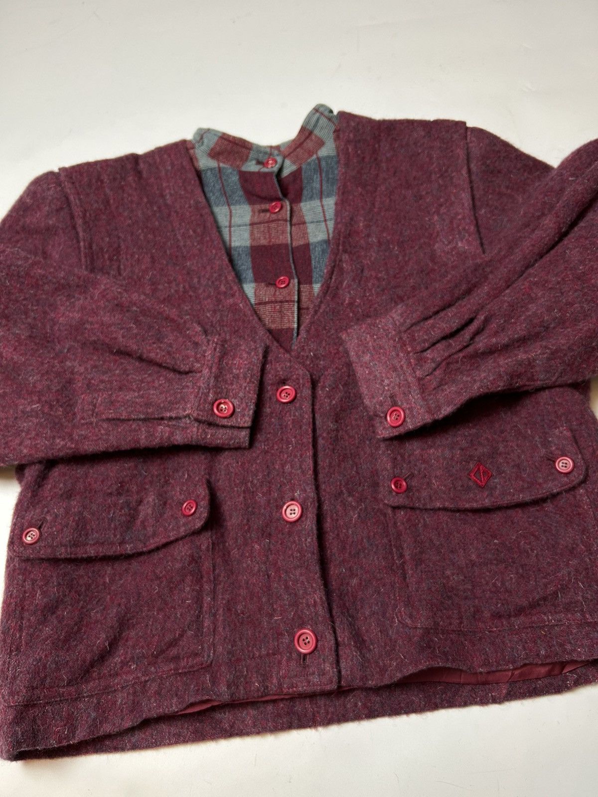 Christian Dior Monsieur × Vintage VINTAGE CHRISTIAN DIOR SPORT WOOL BUTTON JACKET Size S / US 4 / IT 40 - 2 Thumbnail