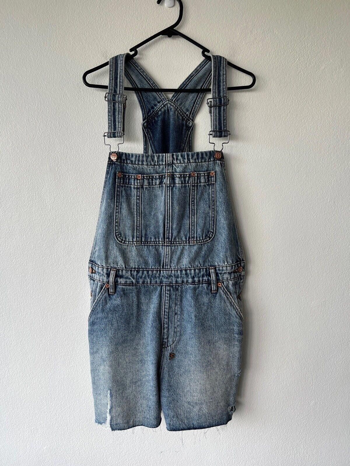 Ksubi new Ksubi womens dress jumpsuit denim cutoff overall 28 10 Size 28" / US 6 / IT 42 - 1 Thumbnail