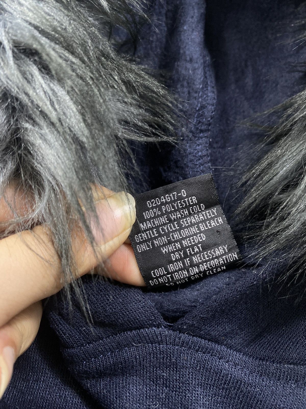 20471120 Japanese Dragon Southpole fur Hoodie ifsix style Size US L / EU 52-54 / 3 - 5 Thumbnail