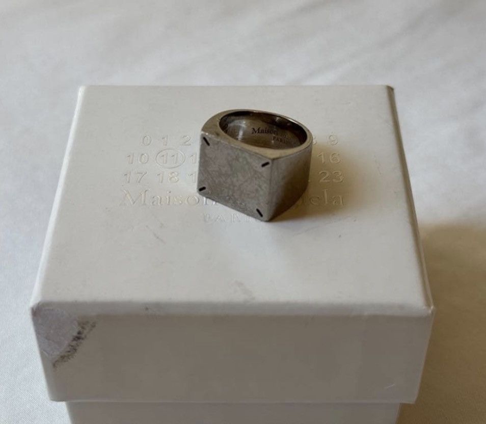Maison Margiela 4-stitch Silver Ring