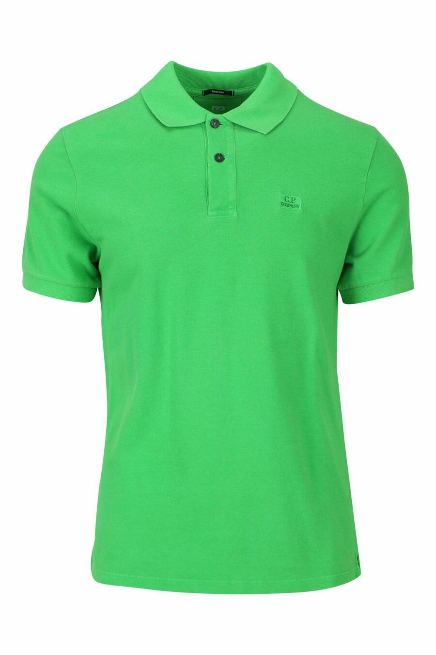 C.P. Company o1y1224 Logo Polo T-Shirt in Green Size US XXL / EU 58 / 5 - 1 Thumbnail