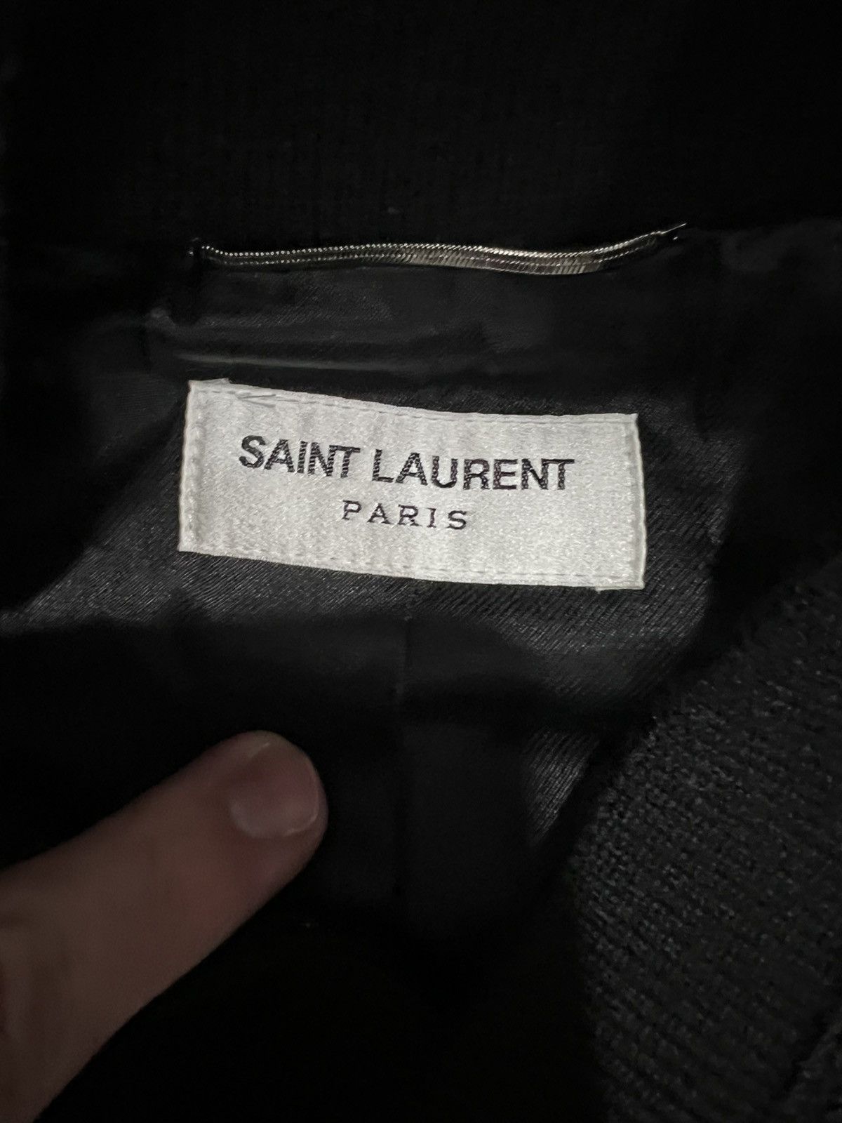 Saint Laurent Paris Saint Laurent Teddy Jacket Size 52 Size US L / EU 52-54 / 3 - 3 Thumbnail