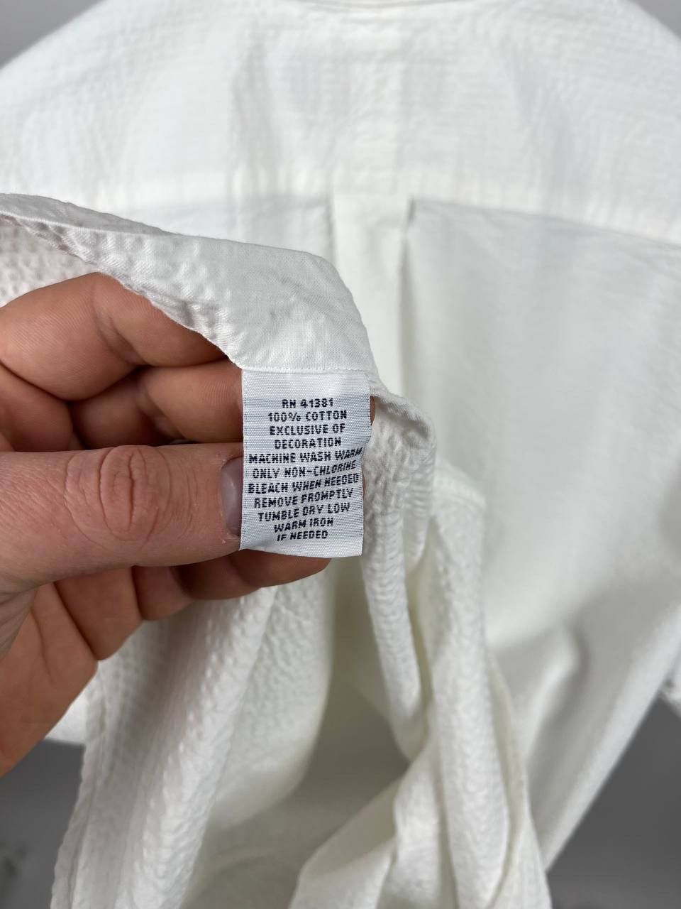 Polo Ralph Lauren Polo Ralph Lauren Mens Short Sleeve White Shirt Size L Size US L / EU 52-54 / 3 - 6 Thumbnail
