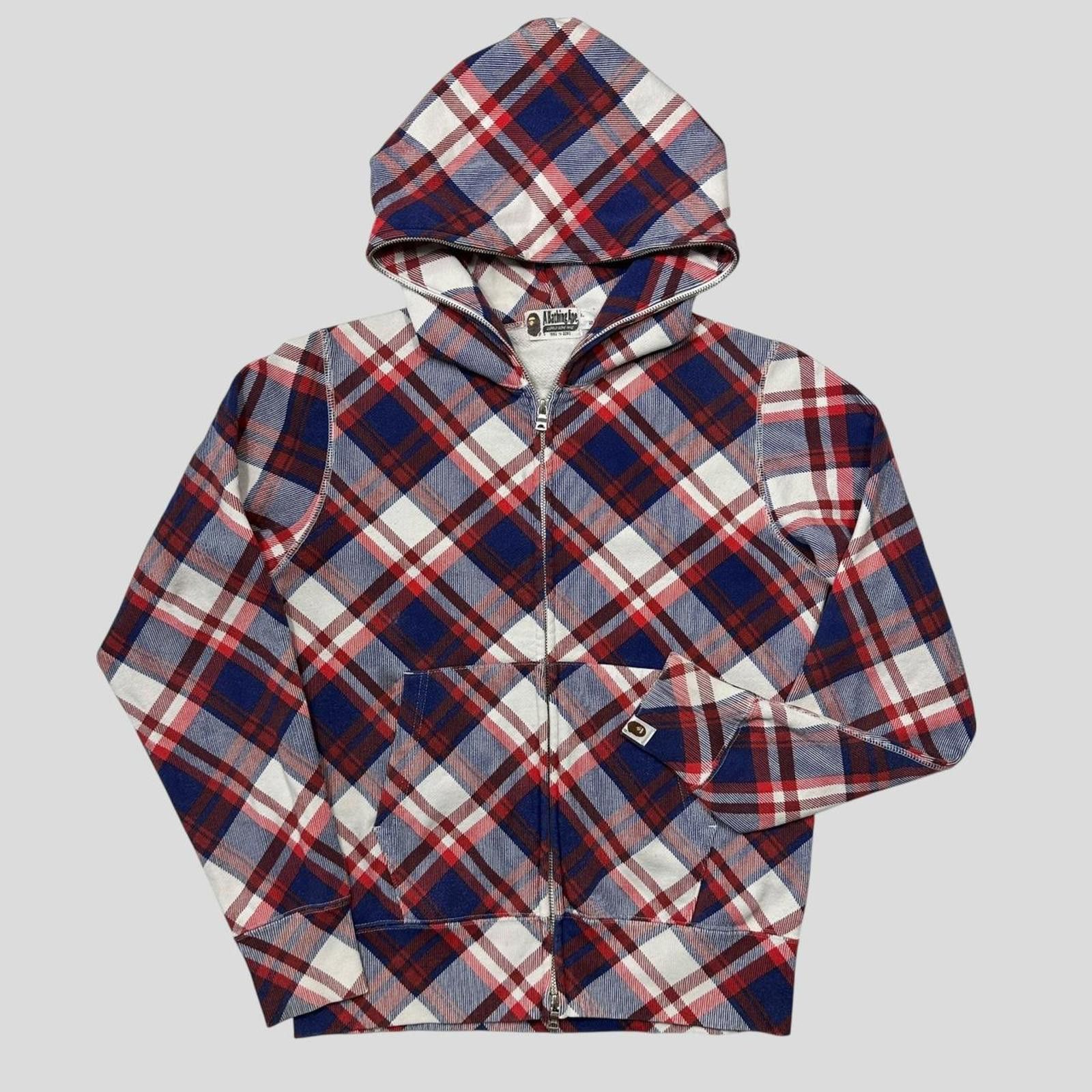 2000’s A BATHING APE PLAID CHECK JKT Bape × Nigo × Vintage Vintage Y2K Bape Isetan Tartan Plaid