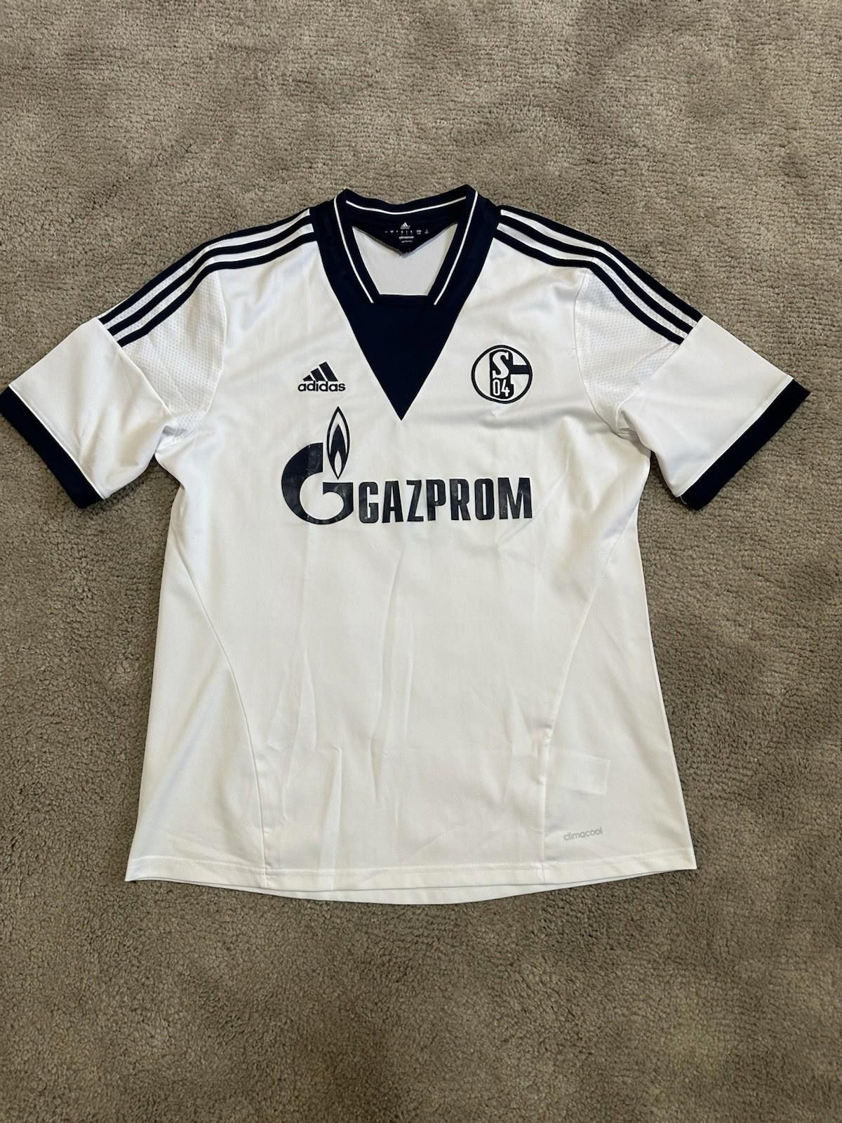 Adidas 2013-15 Schalke Away Football Shirt Soccer Jersey Sz L Size US L / EU 52-54 / 3 - 1 Thumbnail