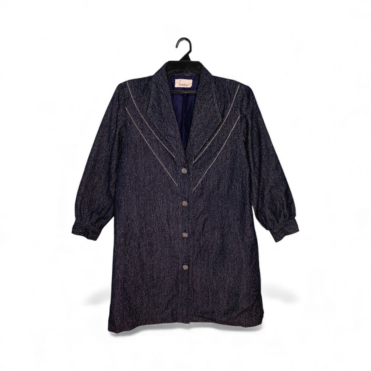 Japanese Brand Rare Design Vintage Sawadica Soft Denim Jackets Size L / US 10 / IT 46 - 1 Thumbnail