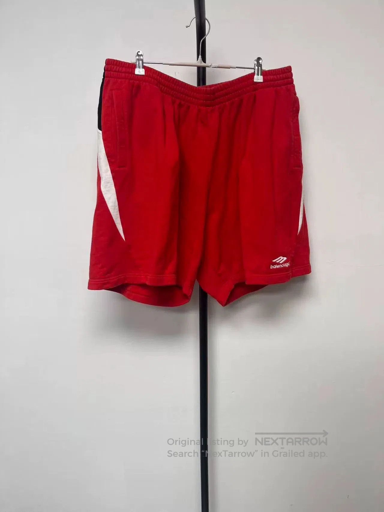 Balenciaga Balenciaga Men's Red Casual Shorts. Size US 34 / EU 50 - 1 Thumbnail