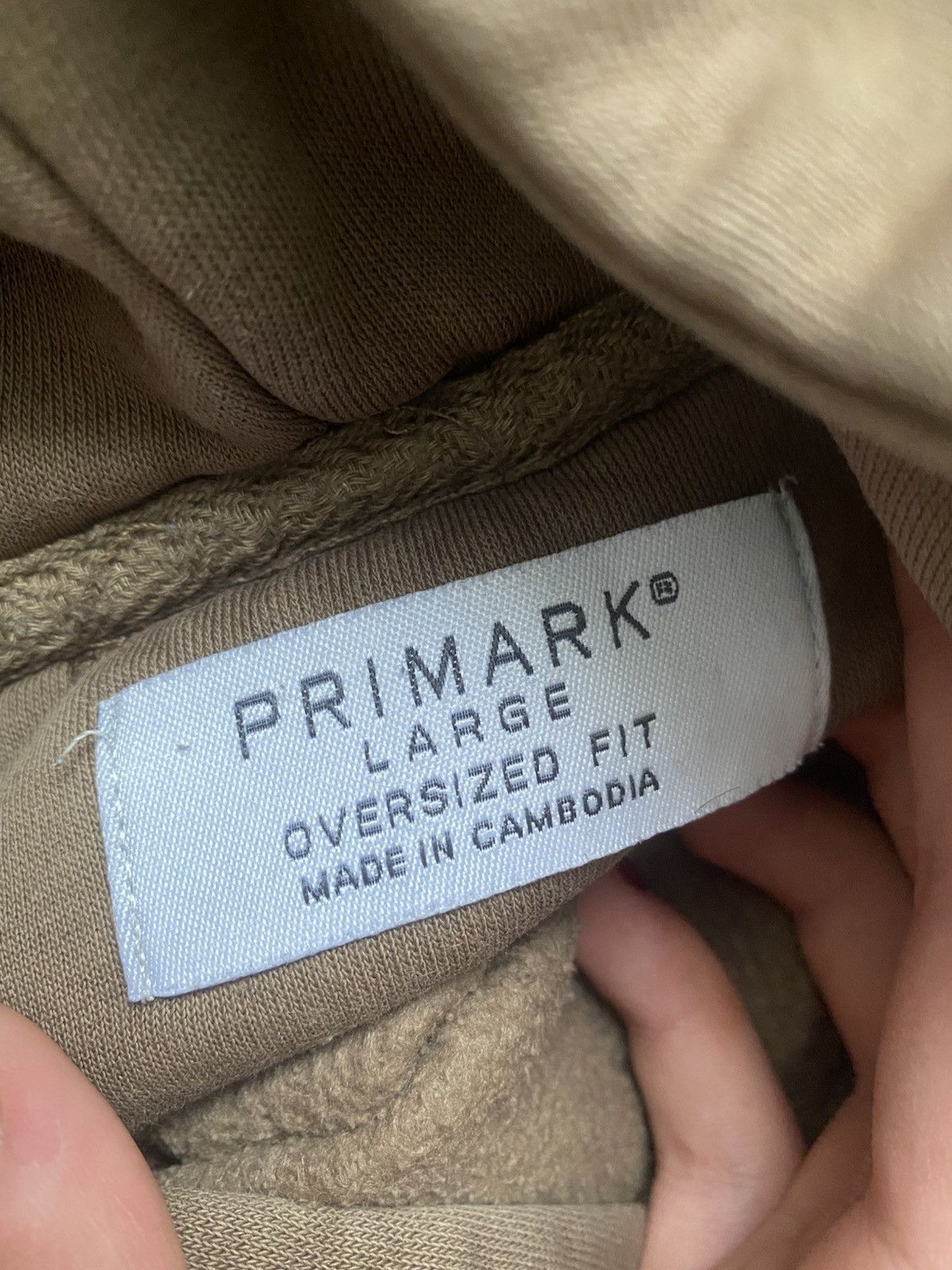 Primark Brown oversized hoodie Size US L / EU 52-54 / 3 - 2 Thumbnail