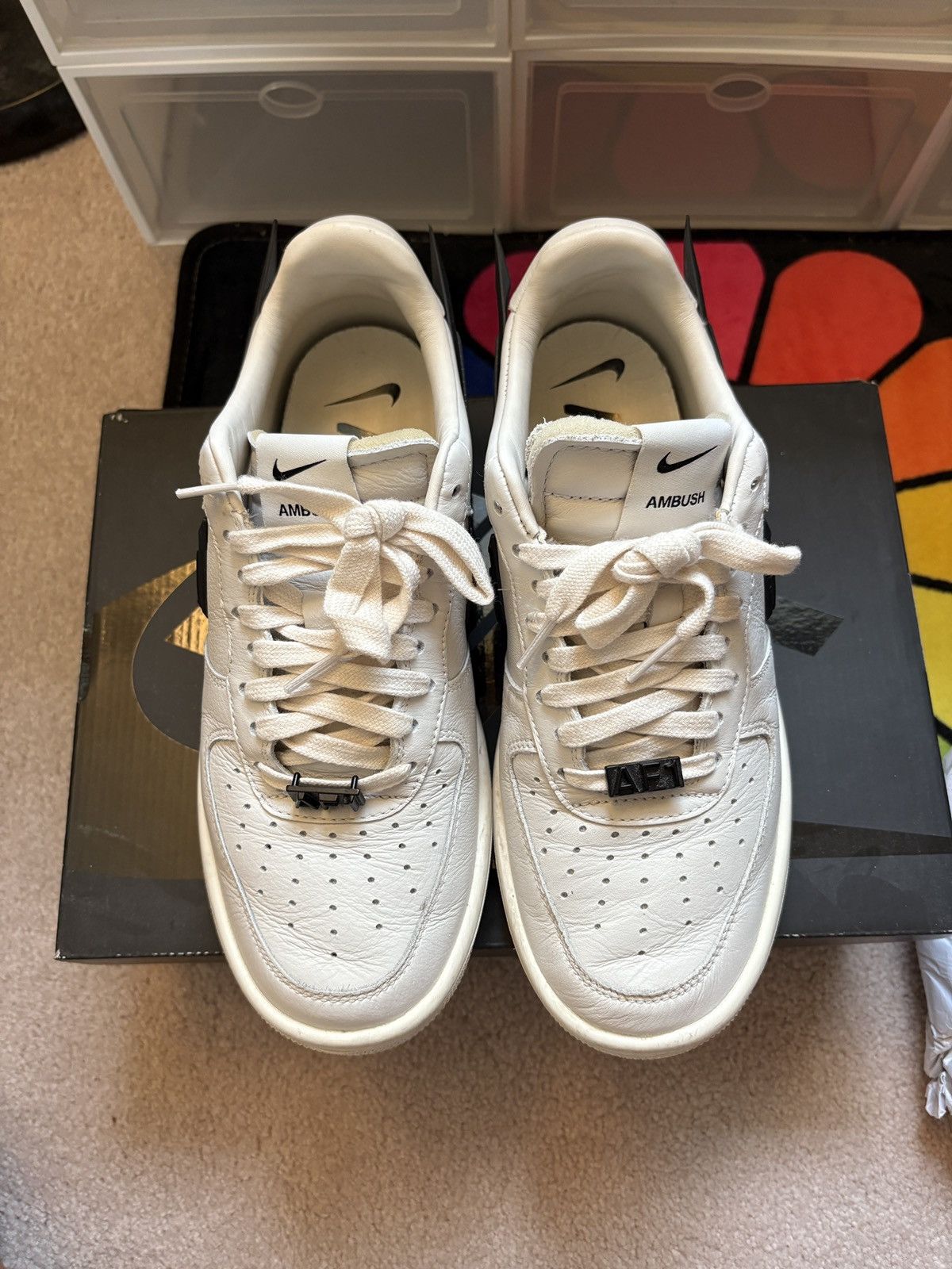 Ambush Design Size 7.5 - 2023 Nike Air Force 1 Low SP “Ambush Phantom” Size US 7.5 / EU 40-41 - 4 Thumbnail