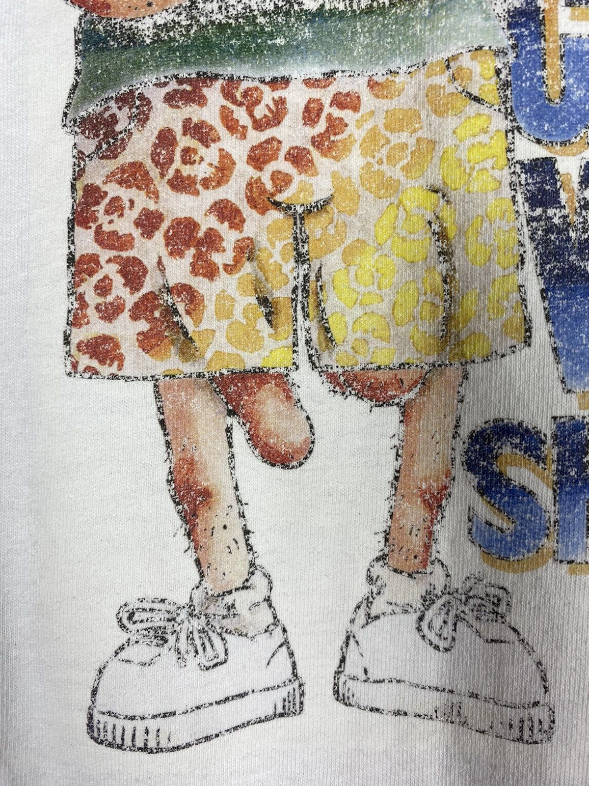 Vintage Vintage 00s Adult Humor Crazy Art Funny Tee y2k og sk Size US XL / EU 56 / 4 - 8 Thumbnail