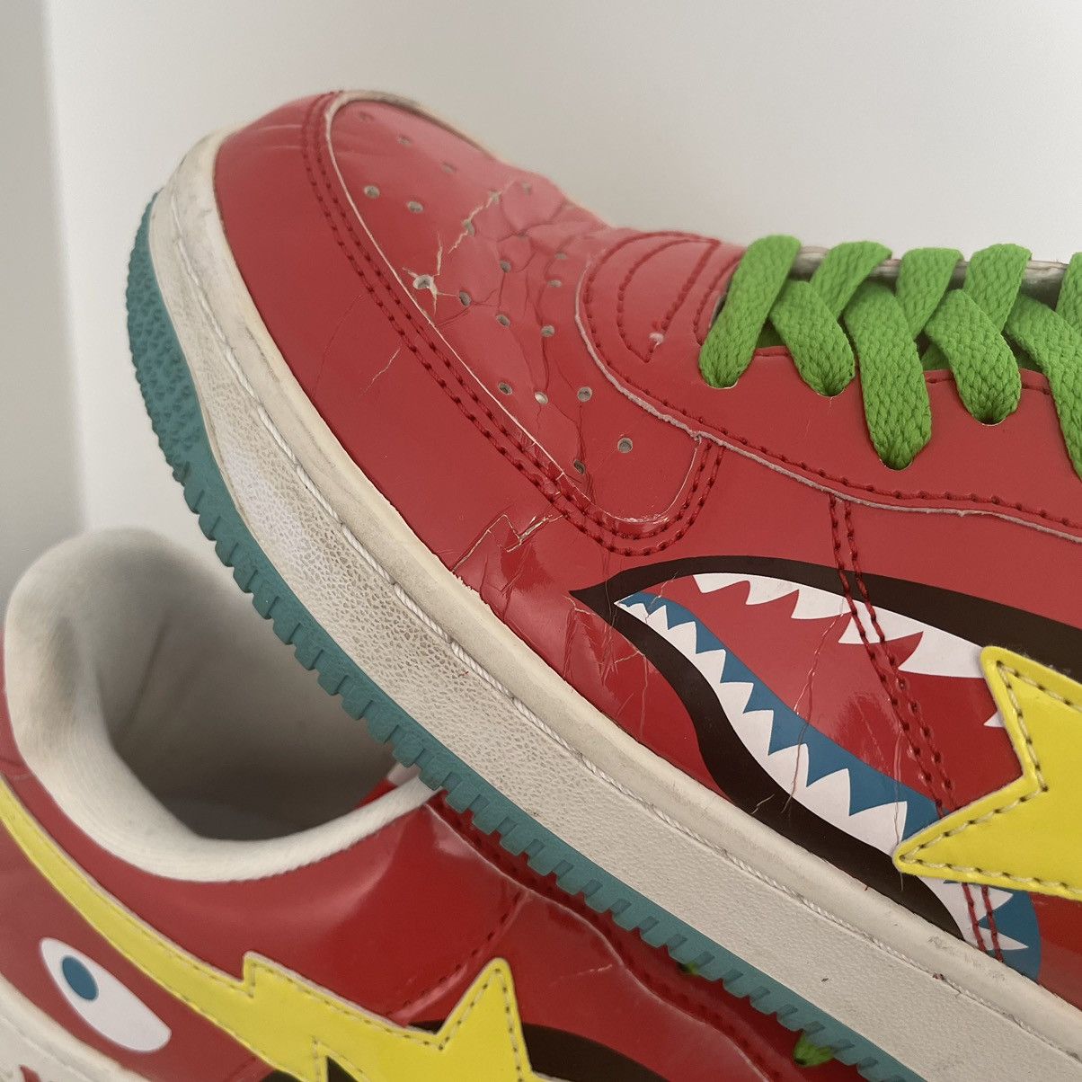 Bape Shark Bapesta Size US 9 / EU 42 - 7 Thumbnail