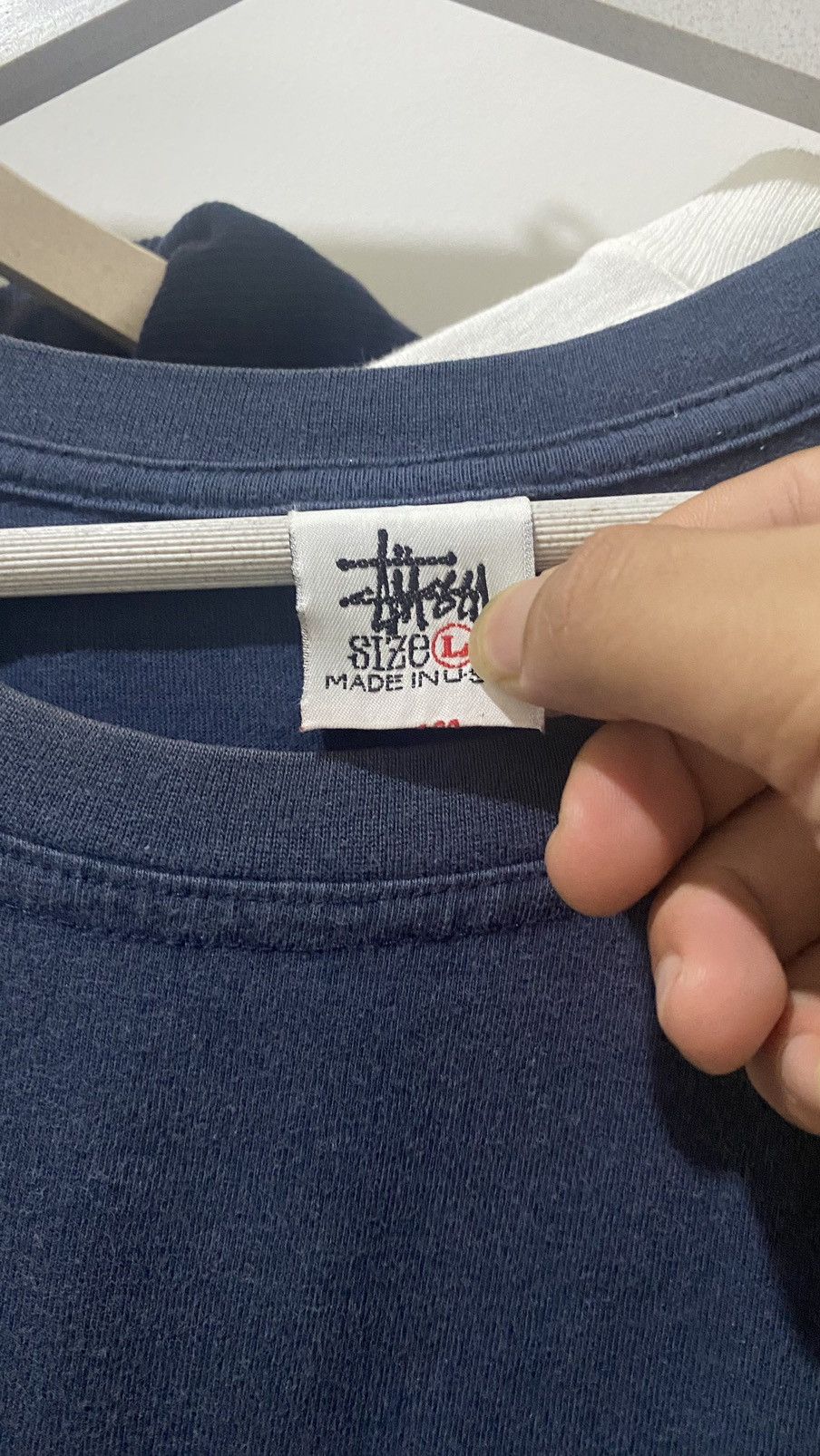 Stussy × Vintage 90s STUSSY VIOLIN MAN SHAWN STUSSY ERA Size US L / EU 52-54 / 3 - 3 Thumbnail