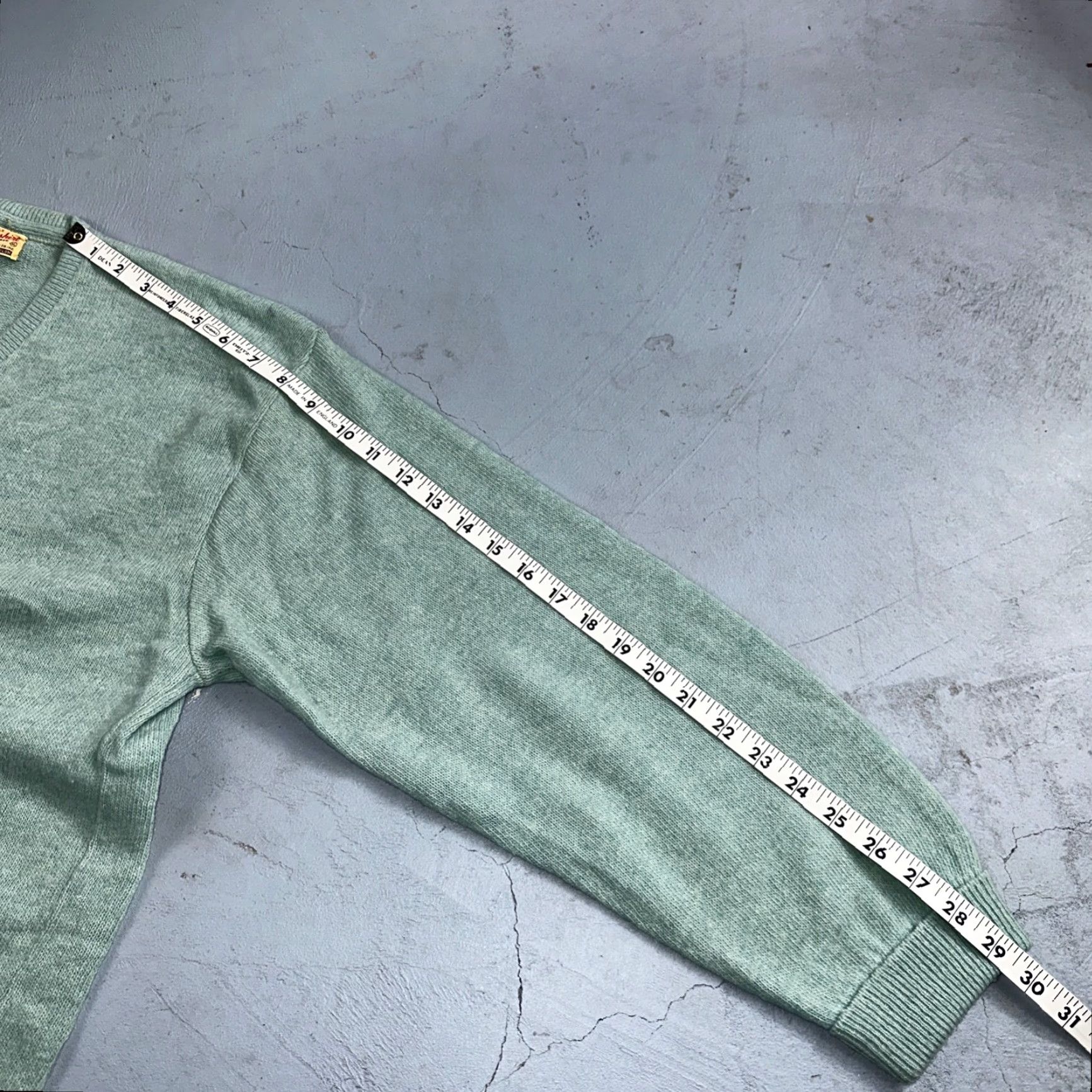 Altea VINTAGE Lord Jeff Knit Shirt 1950s Rockabilly Teal Green XL Men’s Wool Knit 1950s Lord Jeff Mens XL Teal Green Rockabilly Knit Shirt Size US XL / EU 56 / 4 - 7 Thumbnail
