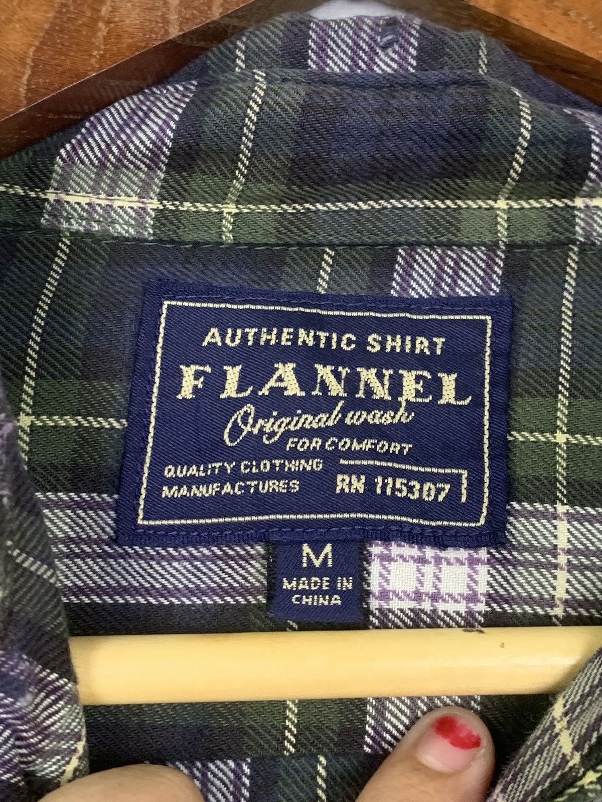 Flannel × Uniqlo Authentic Shirt Flannel Size US M / EU 48-50 / 2 - 12 Thumbnail