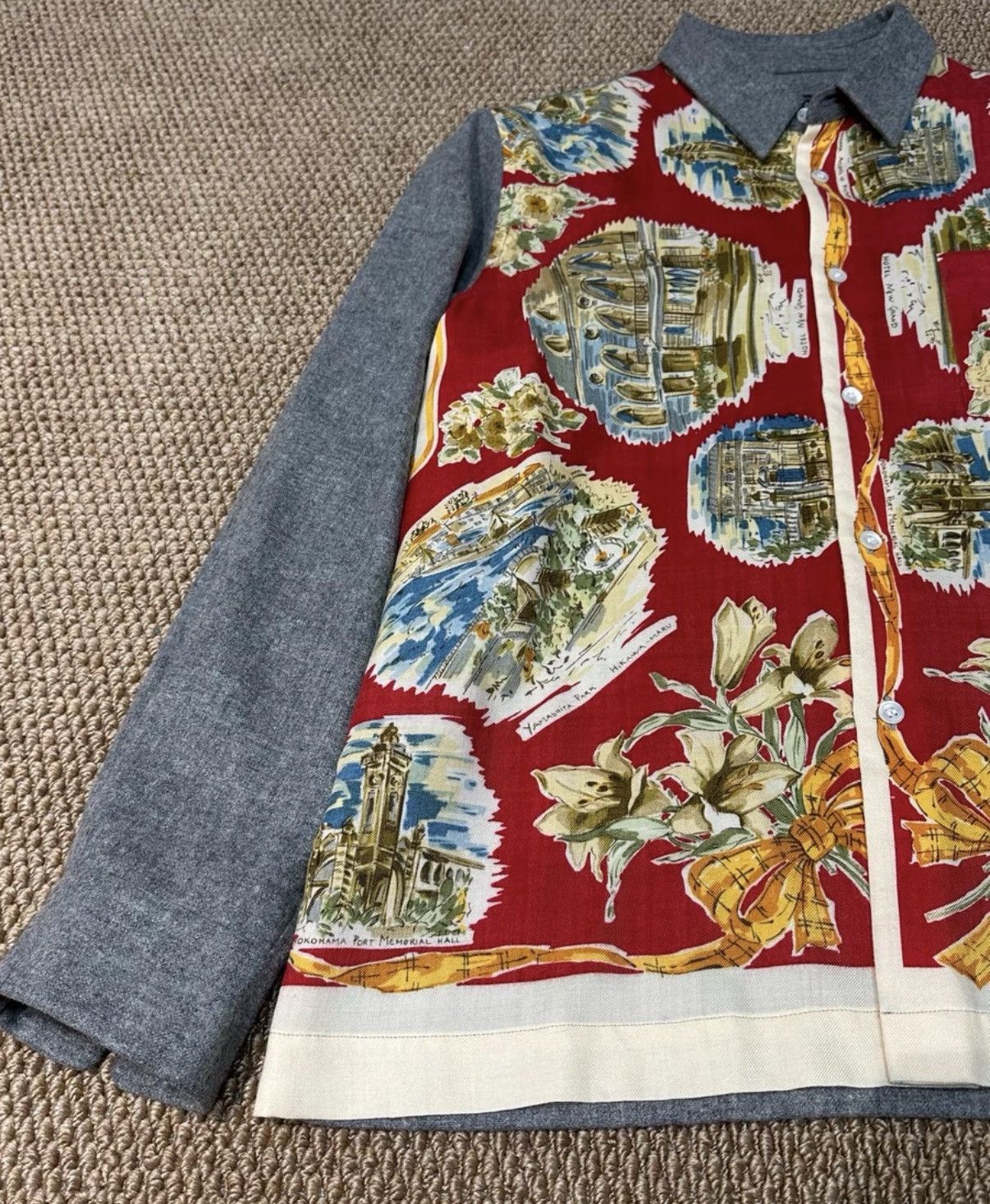Comme des Garcons Homme Plus Comme des Garçons Homme Plus 99AW Hermès Wool Shirt K23 Size US M / EU 48-50 / 2 - 2 Thumbnail