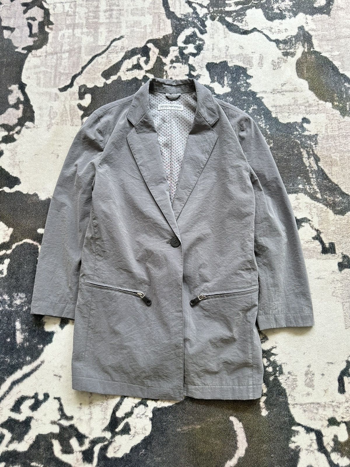 Emporio Armani 2000 S/S Emporio Armani light sport blazer Size US M / EU 48-50 / 2 - 1 Thumbnail