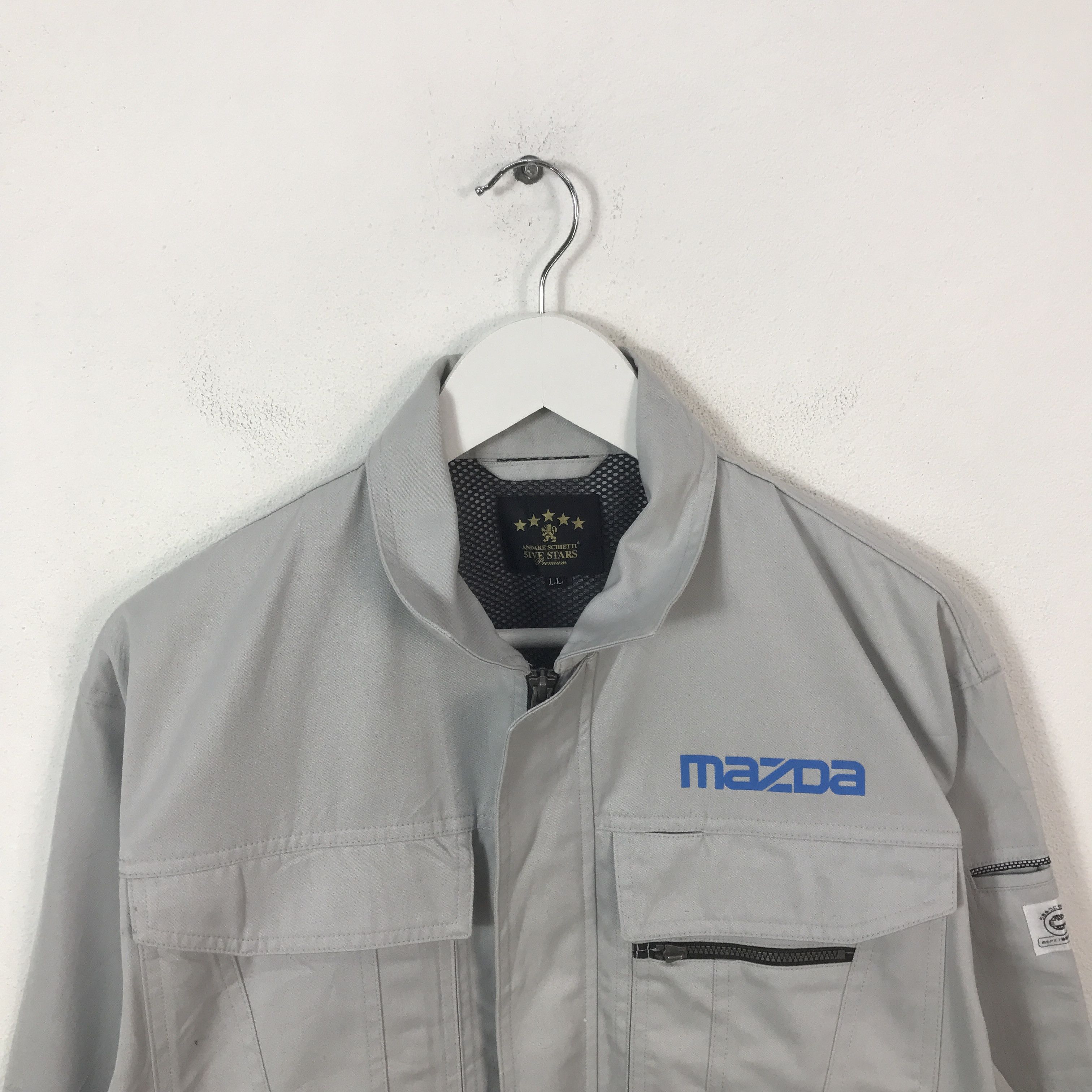 Japanese Brand Mazda Racing Motorsport Uniform Custom Jacket K64B14 Size US L / EU 52-54 / 3 - 3 Thumbnail