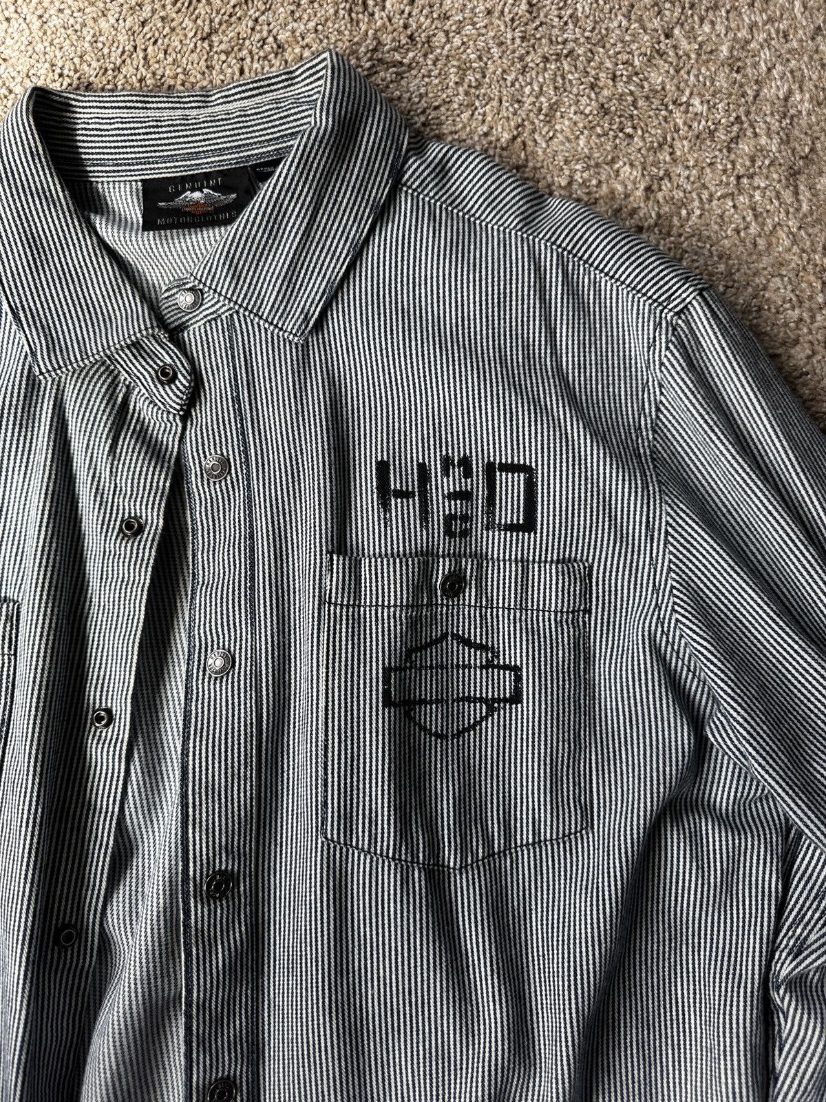 Harley Davidson Harley Davidson button up Size US L / EU 52-54 / 3 - 3 Thumbnail