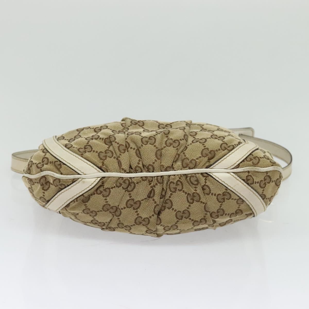 Gucci GUCCI GG Canvas Abbey Shoulder Bag Beige Gold Size ONE SIZE - 9 Thumbnail