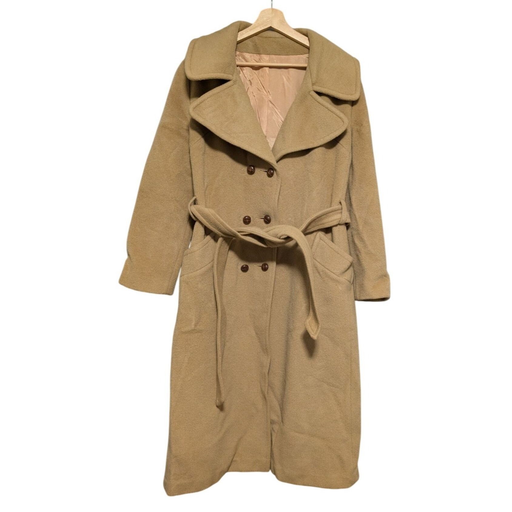 Stafford 70s Warren of Stafford Wool Long Coat Women Size XL Size XL / US 12-14 / IT 48-50 - 1 Thumbnail