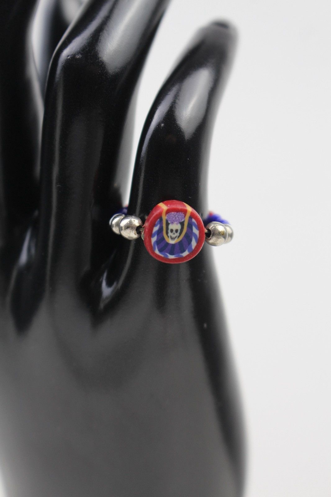 Hysteric Glamour 2000S JAPANESE MADE PUNK SKULL BEADS RING Size ONE SIZE - 2 Thumbnail