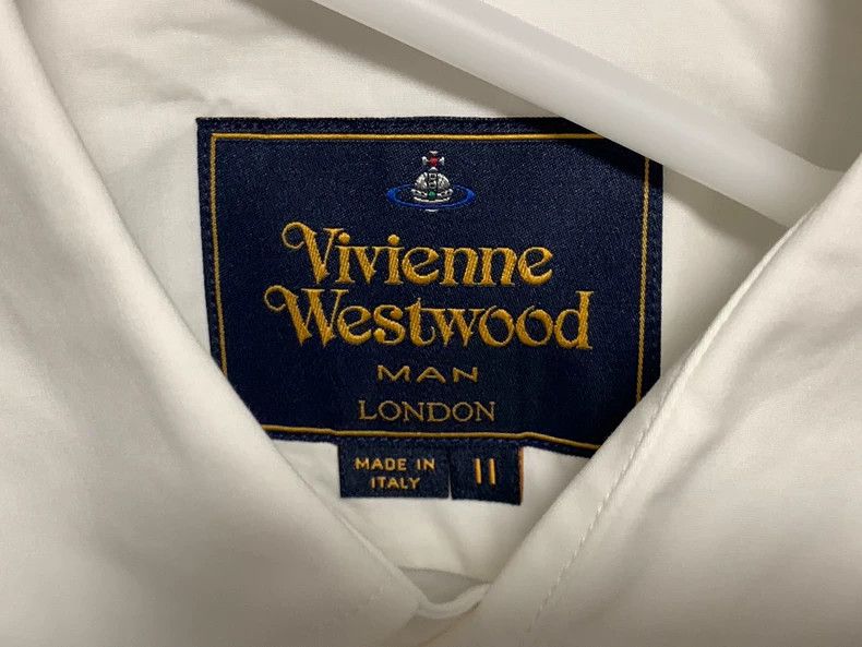 Vivienne Westwood Vivienne Westwood Men's long sleeve white shirt Size US M / EU 48-50 / 2 - 6 Thumbnail