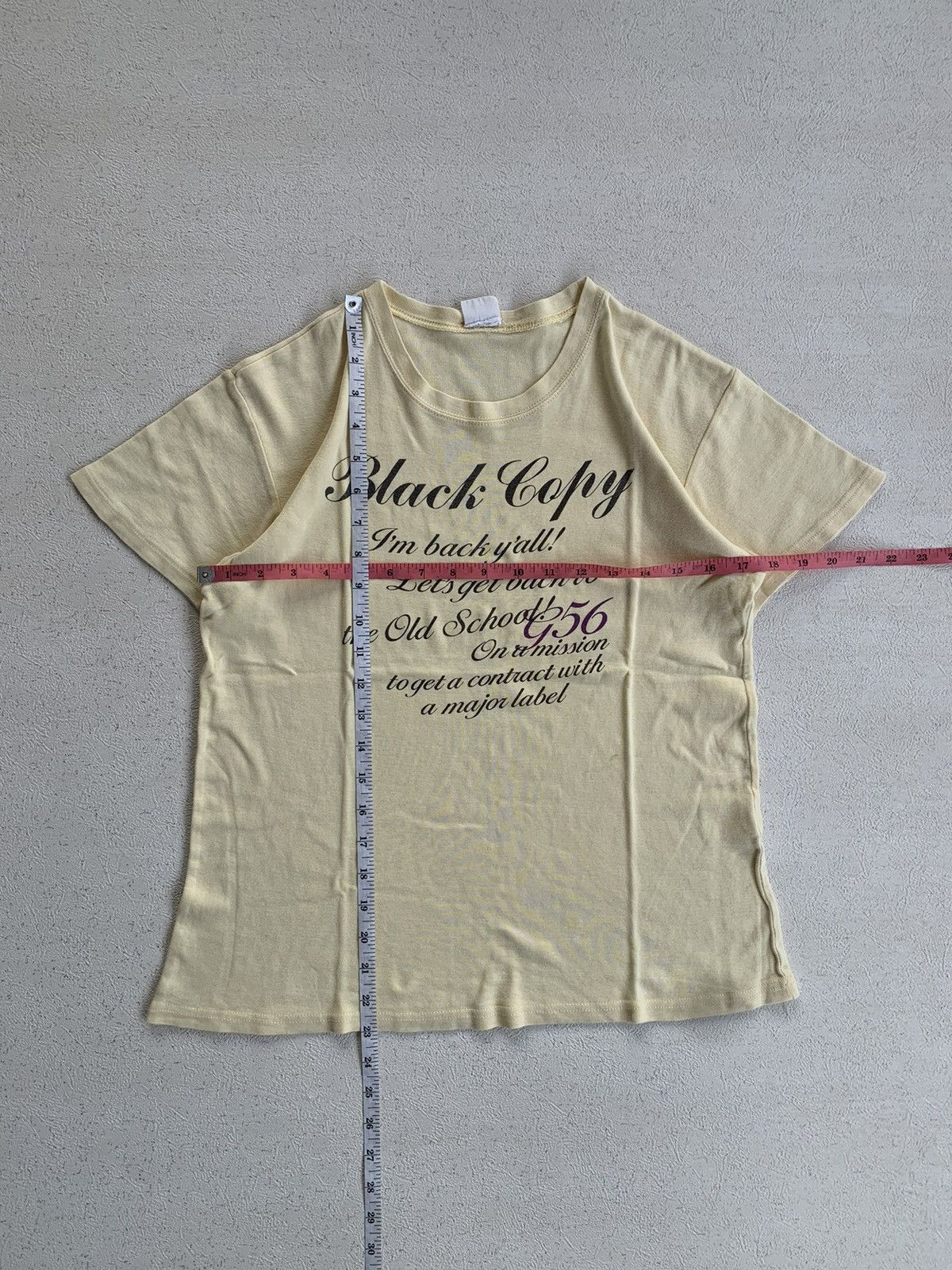 Japanese Brand Black Copy Japanese Poem SHORT Sleeve Tshirt Size US M / EU 48-50 / 2 - 2 Thumbnail