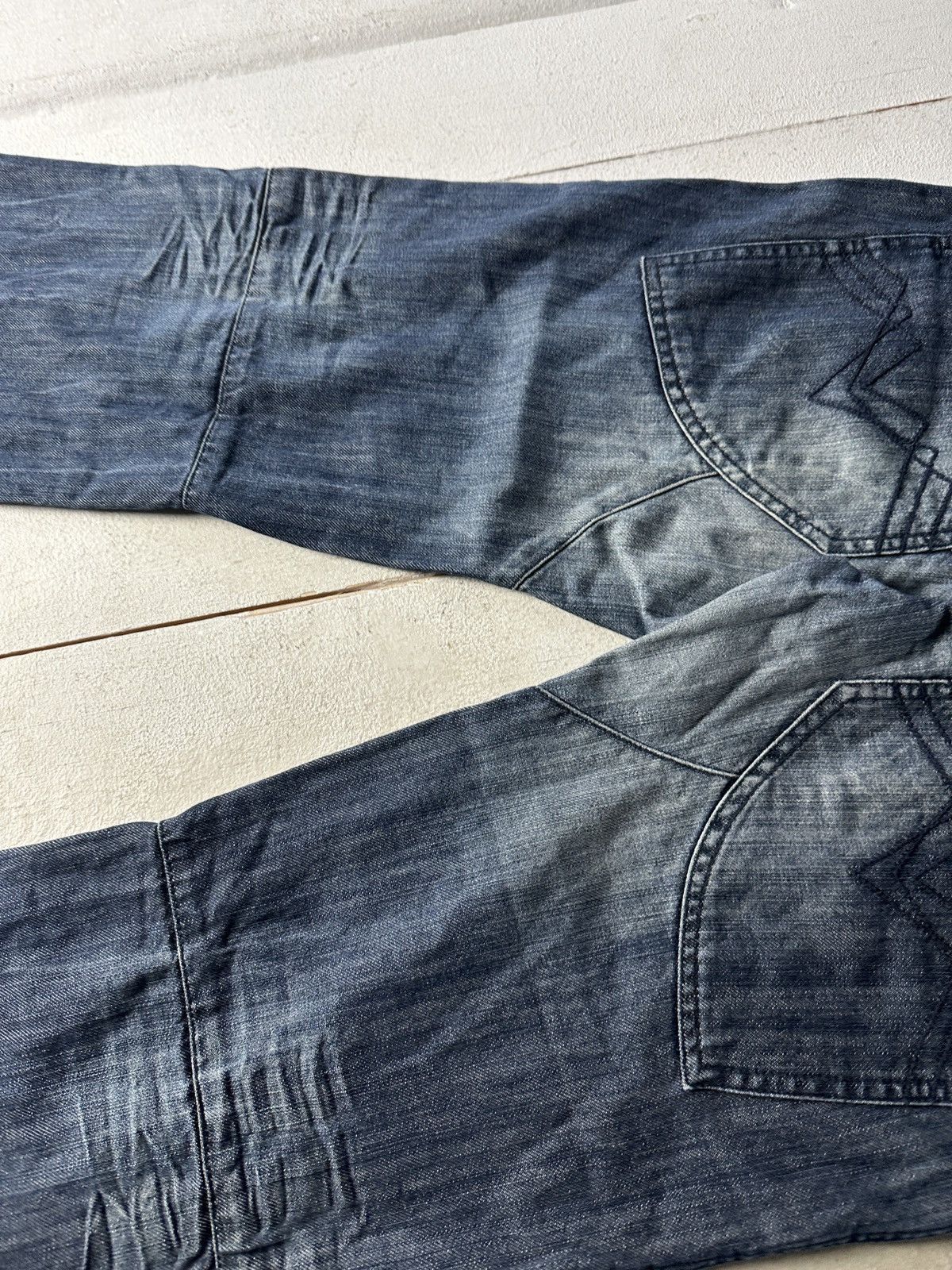 Other 🚨 FISHBONE RARE MULTIPOCKET SK8 Y2K JEANS CROPP Size US 34 / EU 50 - 9 Thumbnail