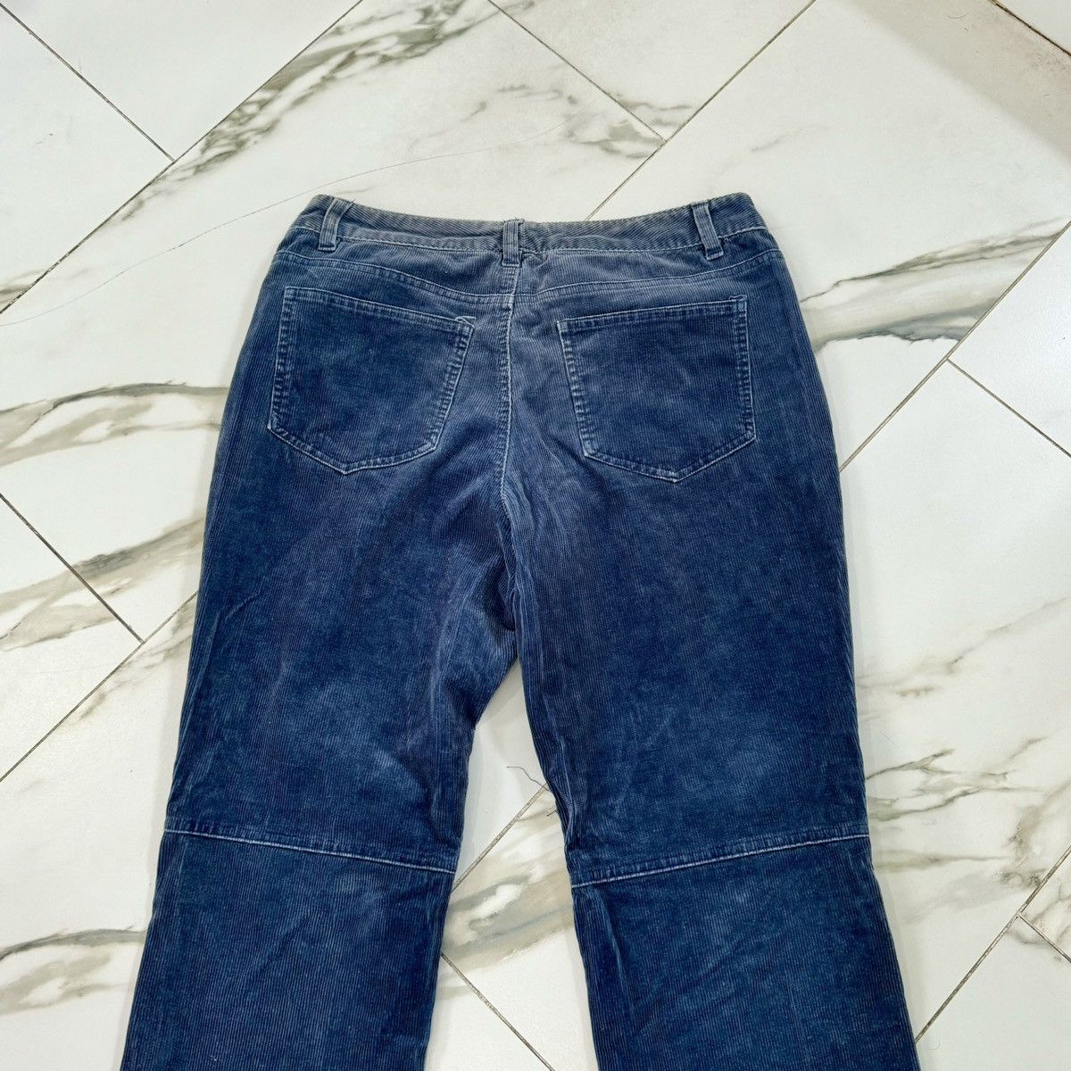 Route 66 × Vintage VINTAGE ROUTE 66 NAVY FLARE CORDUROY PANTS! Size US 30 / EU 46 - 7 Thumbnail