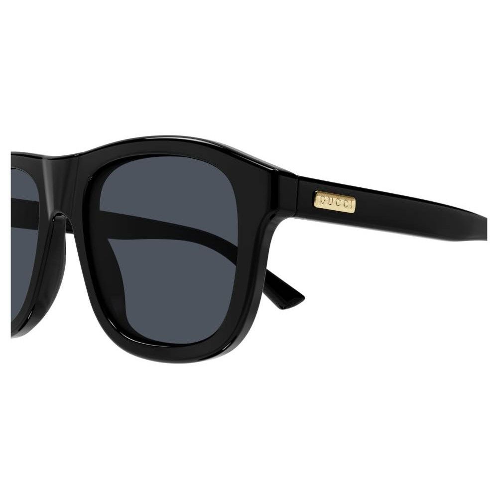 Gucci NEW Gucci Sunglasses GG1316S 001 Black Grey Men Authentic Size ONE SIZE - 12 Thumbnail