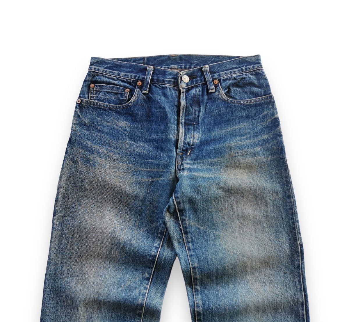 Japanese Brand Okura Red Selvedge Denim Jeans Size US 28 / EU 44 - 3 Thumbnail