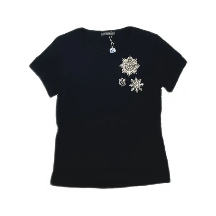 Alexander McQueen Alexander McQueen Casual Plain Short Sleeve Top 0079 Size M / US 6-8 / IT 42-44 - 1 Thumbnail