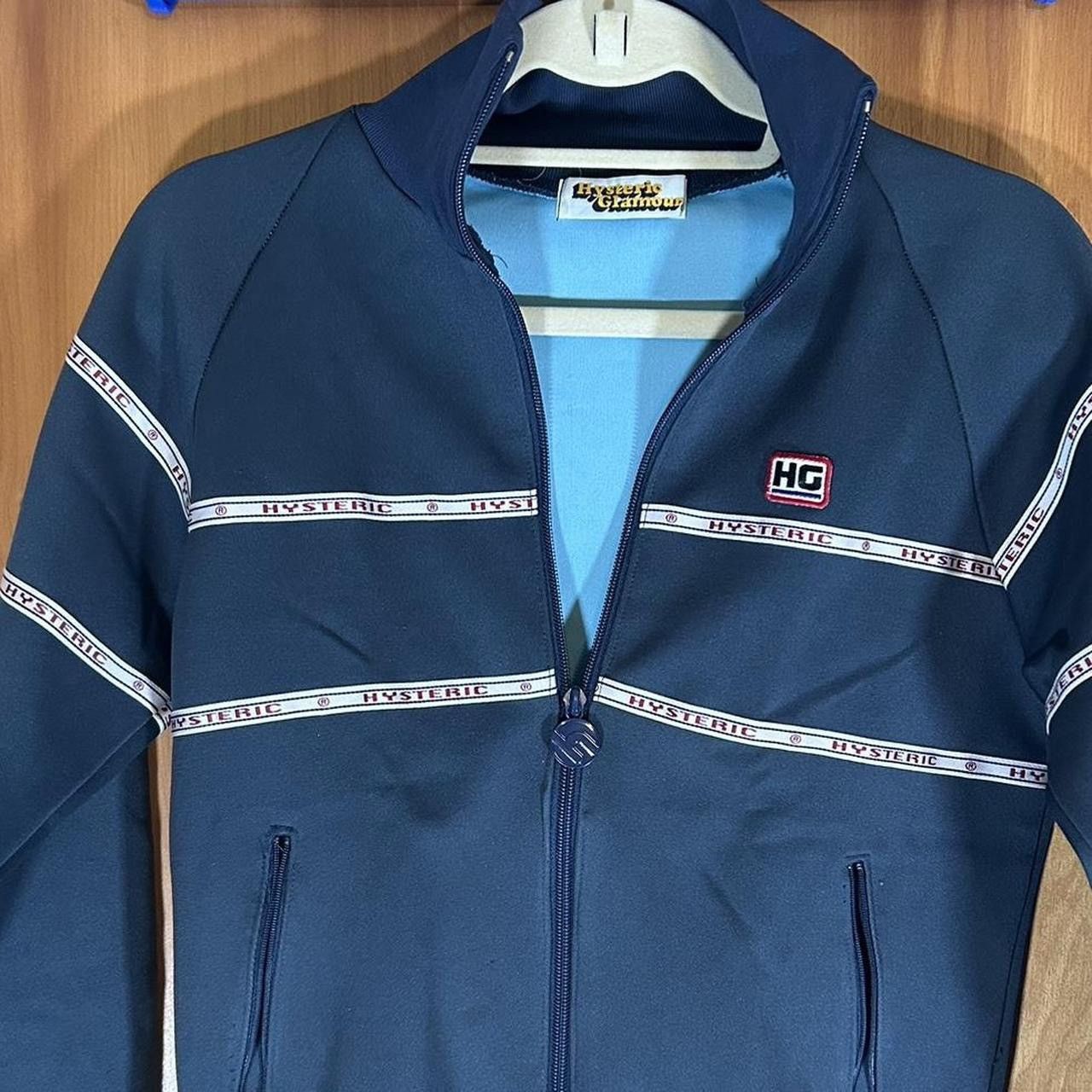 Hysteric Glamour Vintage Hysteric Glamour HG Logo Tape Track Jacket Y2K Japan Size US S / EU 44-46 / 1 - 2 Thumbnail